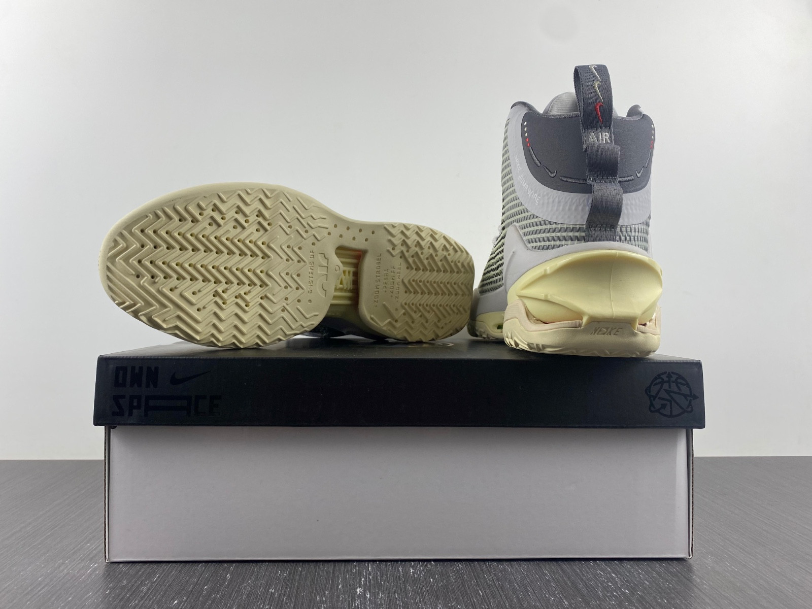 nike zoom g.t. jump grey sail c9039-002/cz9907-002