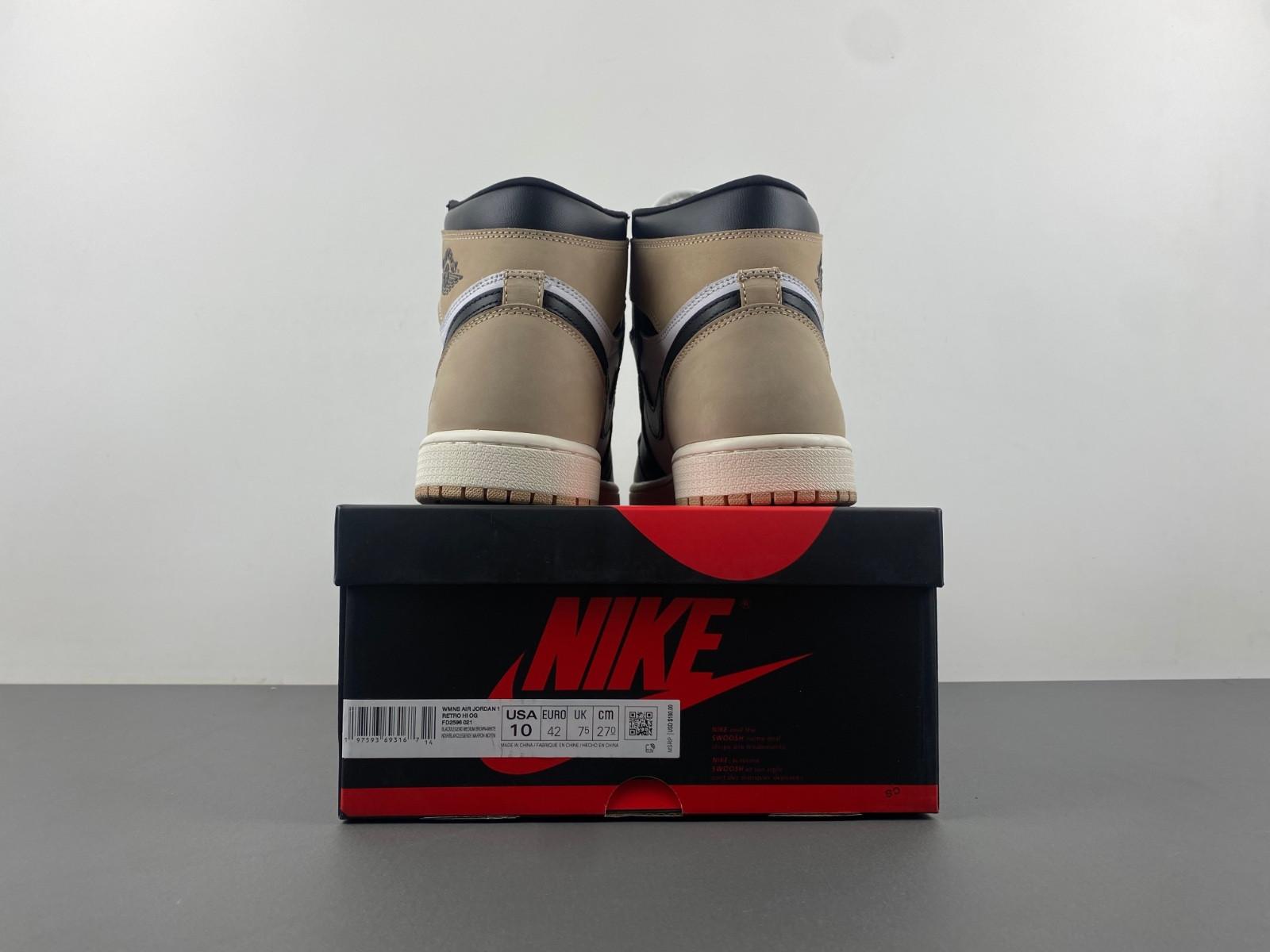 air jordan 1 high og wmns "latte" fd2596-021