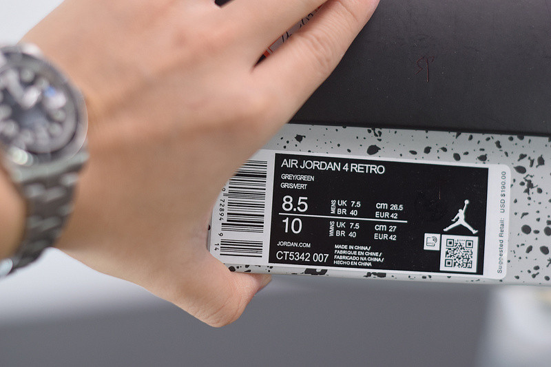 air jordan 4 neon ct5342-007