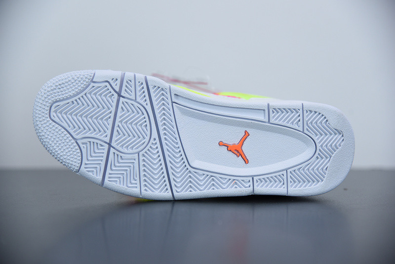 air jordan 4 girls lemon venom pink blast cv7808-100