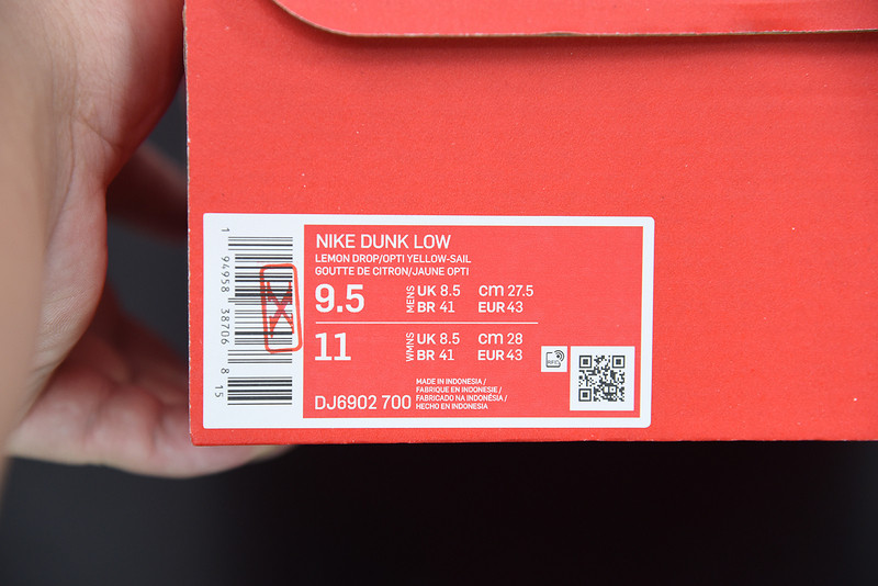 nike sb dunk low lemon drop(w)dj6902-700