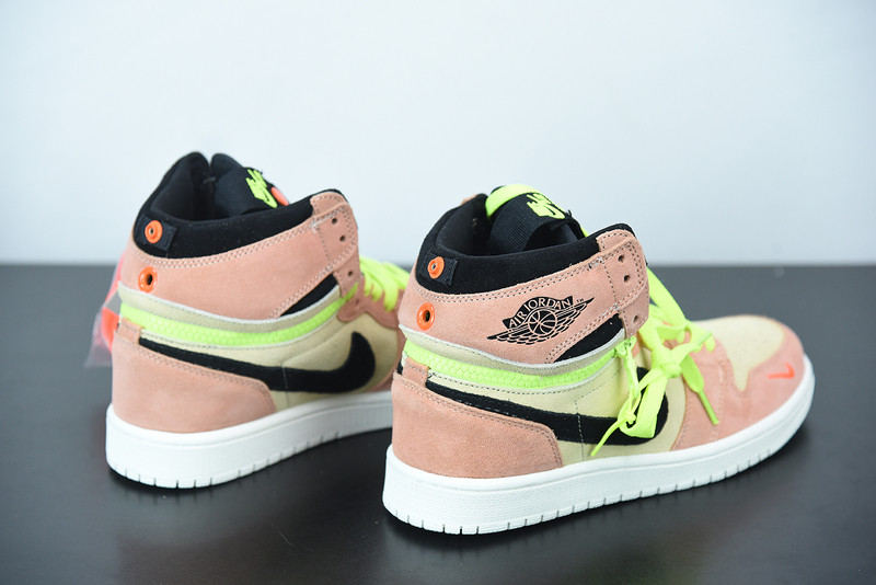 air jordan 1 high switch peach cw6576-800