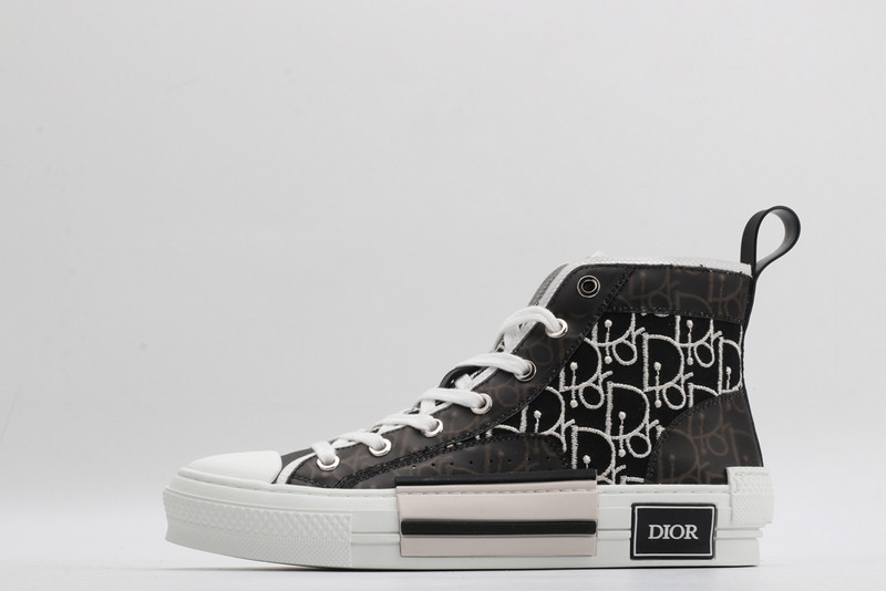dio* b23 oblique high-top sneaker