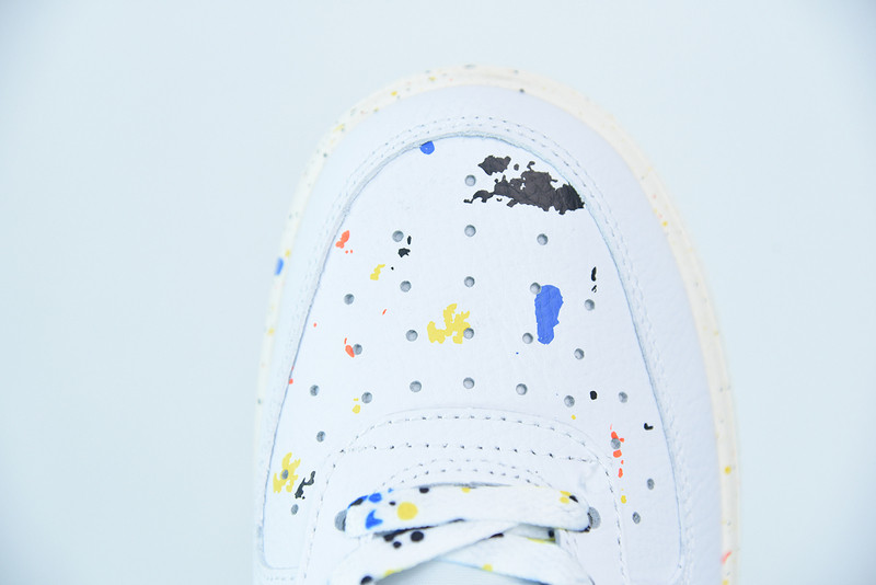 nike air force 1 low 07 lv8 paint splatter white cz0339-100