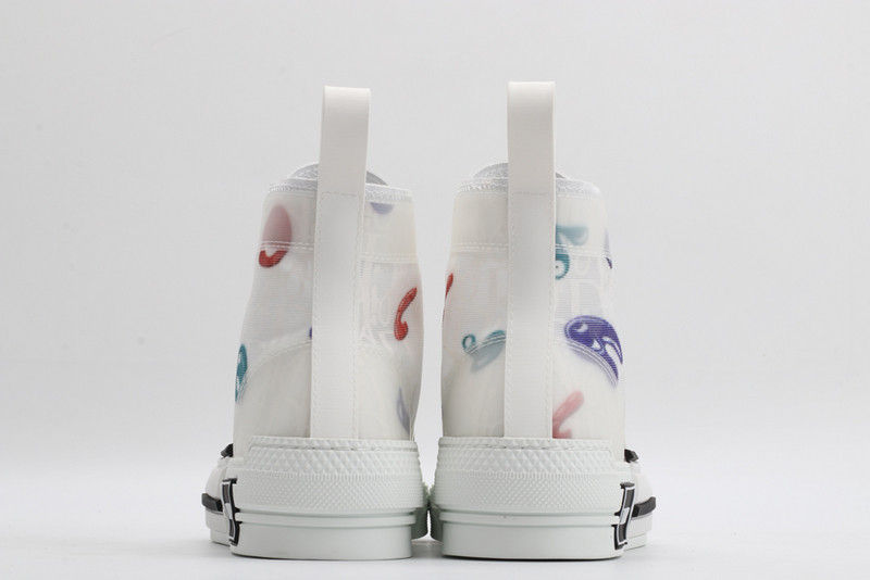 dio* b23 oblique high-top sneaker