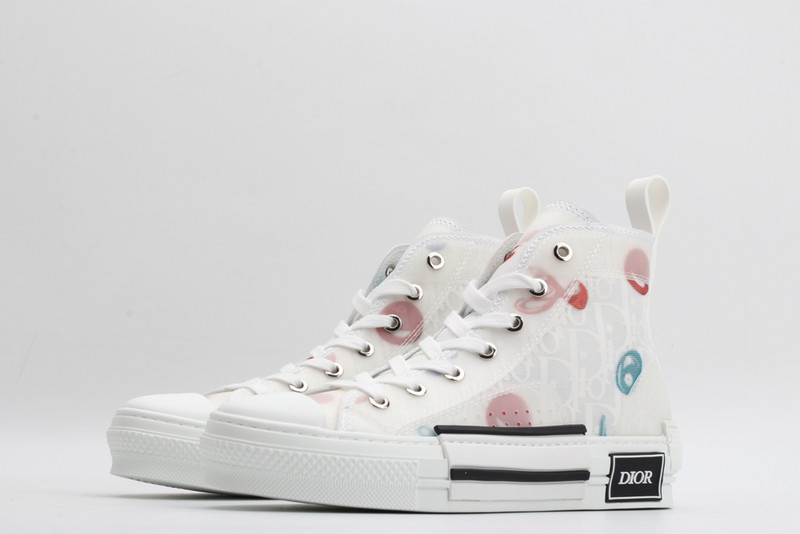 dio* b23 oblique high-top sneaker