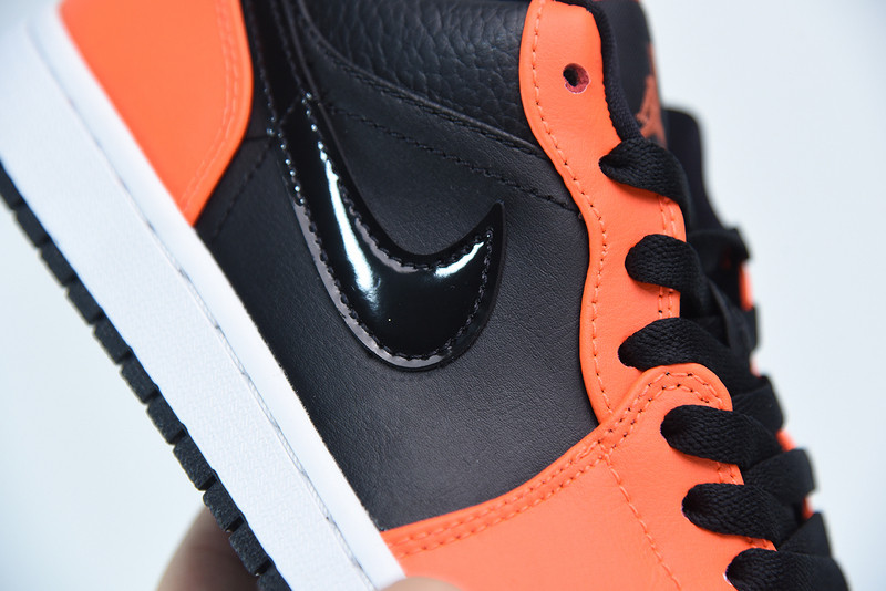 air jordan 1 low se black turf orange ck3022-008