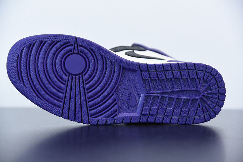 air jordan 1 retro high og "court purple" 555088-501