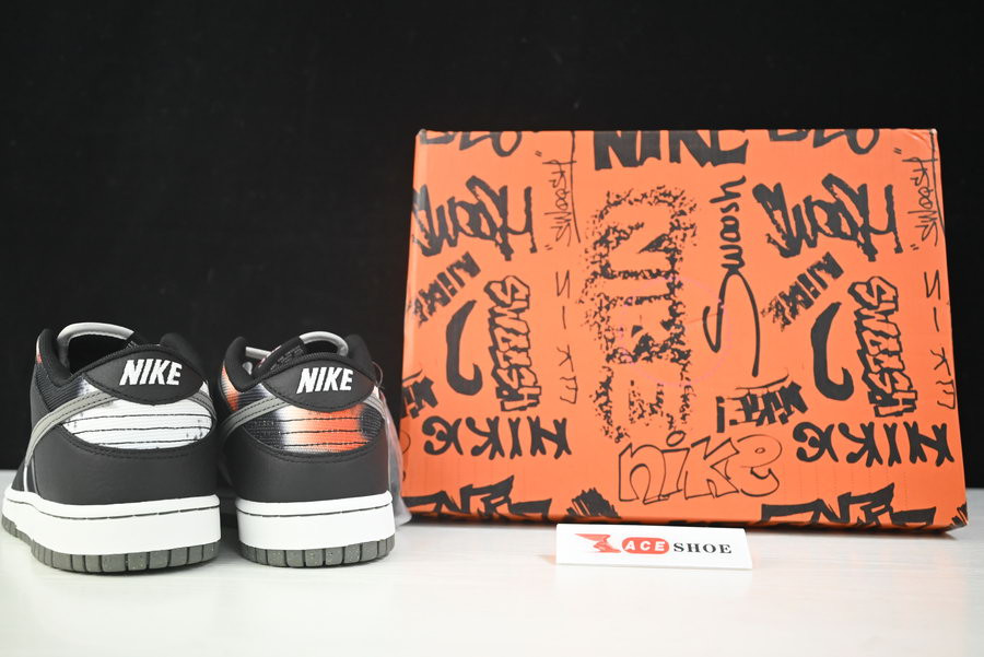 nike dunk low “graffiti