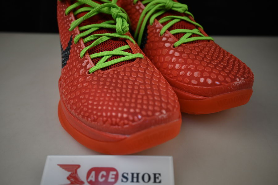 nike kobe 6 protro “reverse grinch” fv4921-600