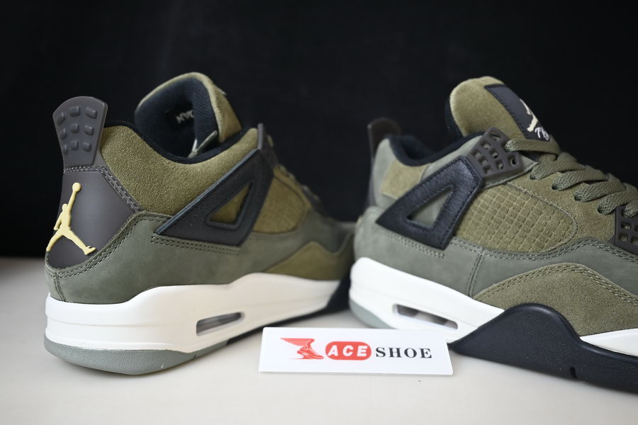 air jordan 4 craft "medium olive" fb9927-200