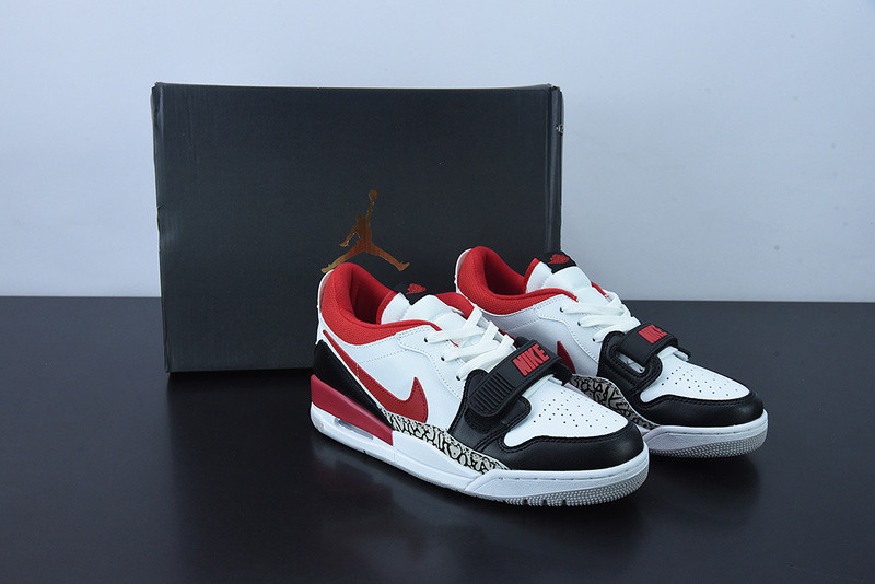 air jordan legacy 312 low “black toe” cd7069-160