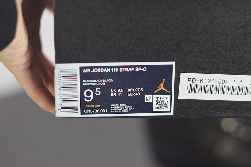 air jordan 1 retro high comme des garcons black cn5738-001