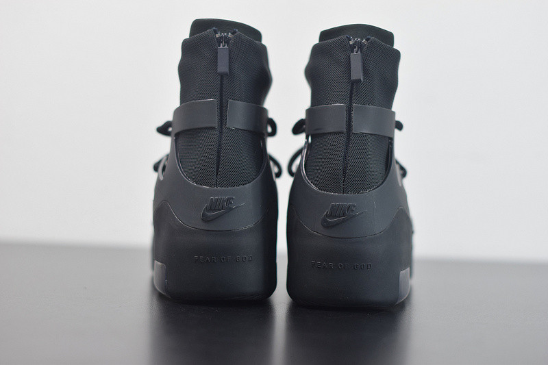 nike confirms air fear of god 1 “triple black” ar4237-005