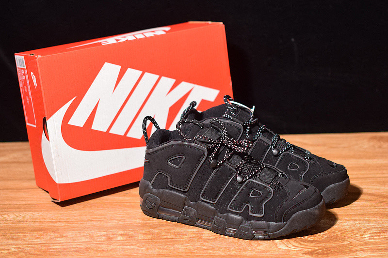 nike air more uptempo "black reflective" 414962-004