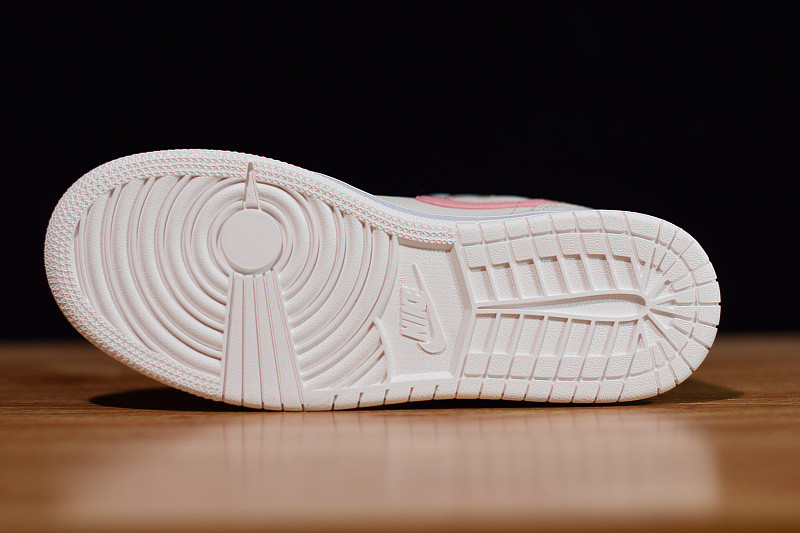 air jordan 1 mid gg "multi color swh" 555112-035