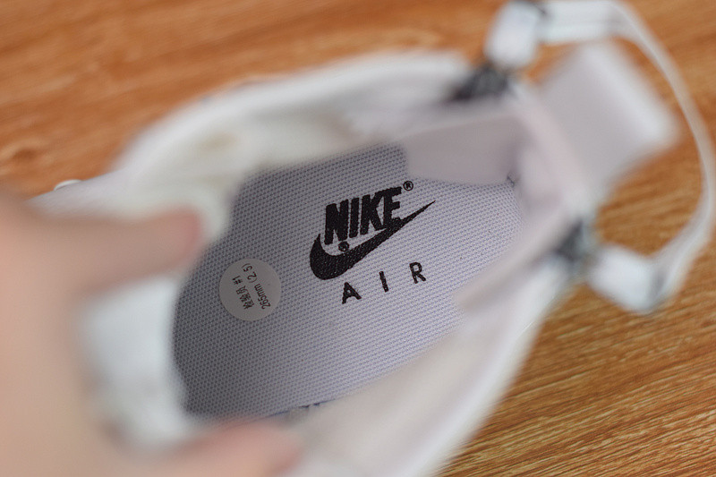 nike air force 1 mid "triple ivory" aa6655-100