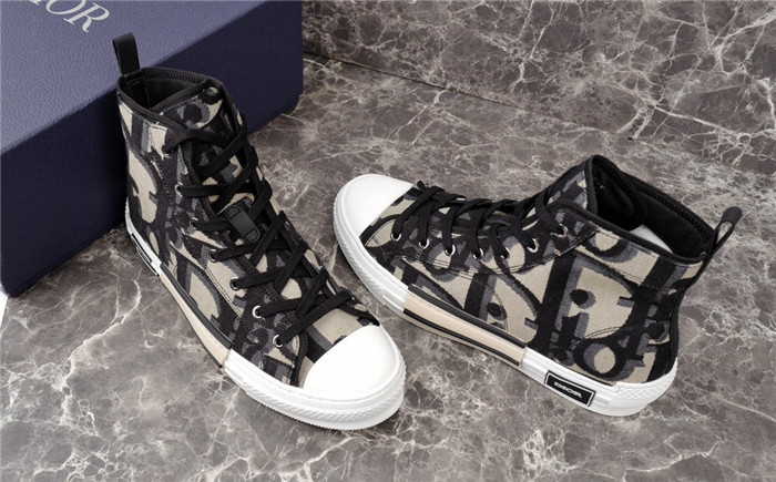 dio* b23 oblique high-top sneaker