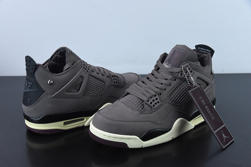 a ma maniére x air jordan 4 violet ore dv6773-220