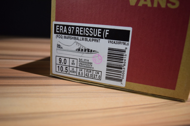 vans fear of god x era 95 reissue