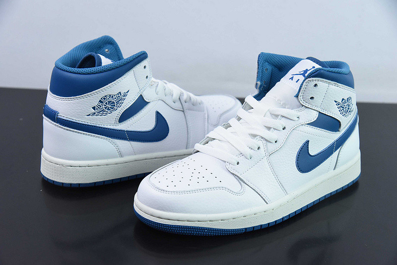 air jordan 1 mid industrial blue fn5215-141