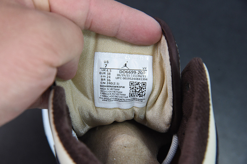 air jordan 1 mid se brown basalt oatmeal do6699-200