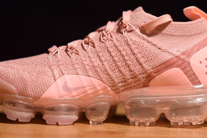 nike air vapormax flyknit 2 "rust pink" 942843-600