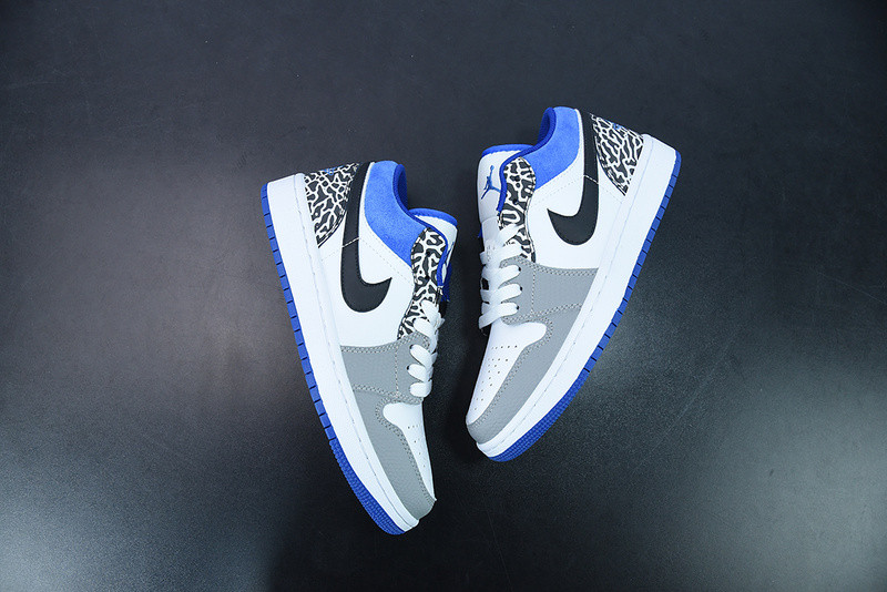 air jordan 1 low “true blue” dm1199-140