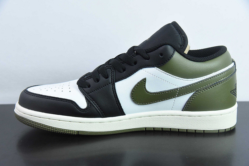 Air Jordan 1 Low Medium Olive 553558-092