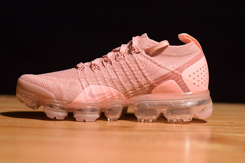 nike air vapormax flyknit 2 "rust pink" 942843-600