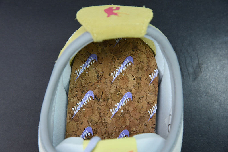 union x nike cortez yellow purple red dr1413-100