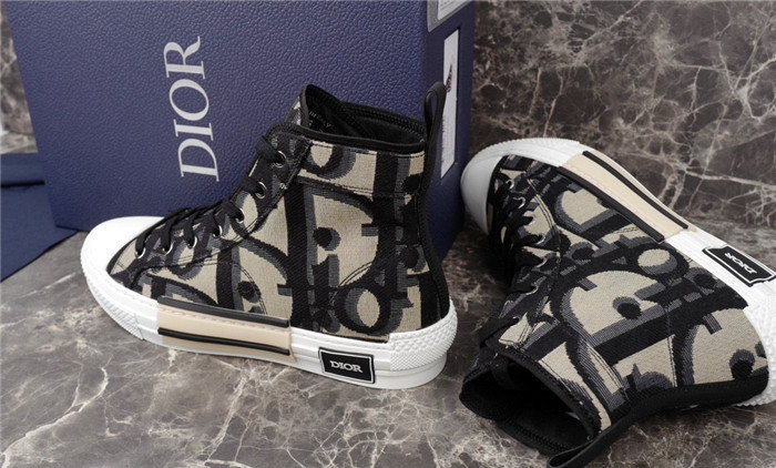 dio* b23 oblique high-top sneaker