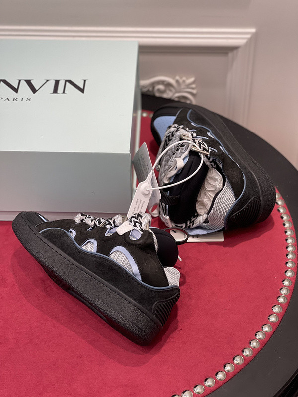 lanvin curb sneaker