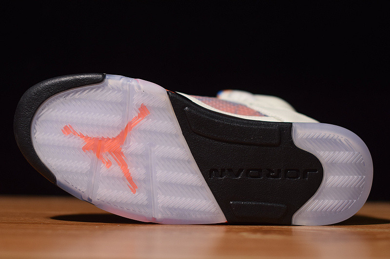 air jordan 5 retro "orange peel" 136027-148