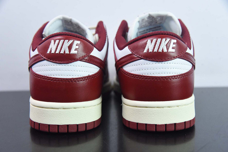nike dunk low prm vintage team red (women