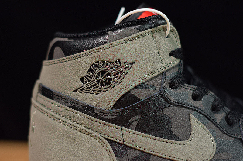air jordan 1 retro high prem "camo pack" aa3993-034