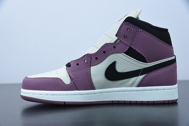 air jordan 1 mid se light mulberry dc7267-500