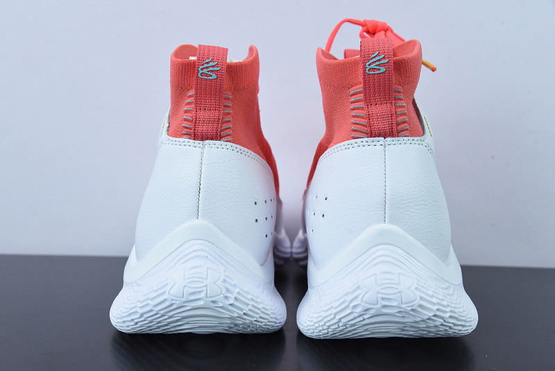 under armour curry 4 flotro white red 3024861-100