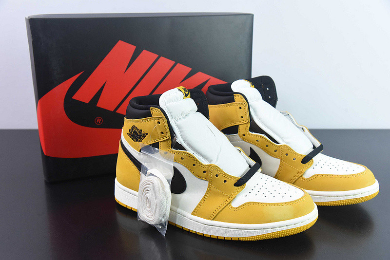 air jordan 1 high og "yellow ochre" dz5485-701