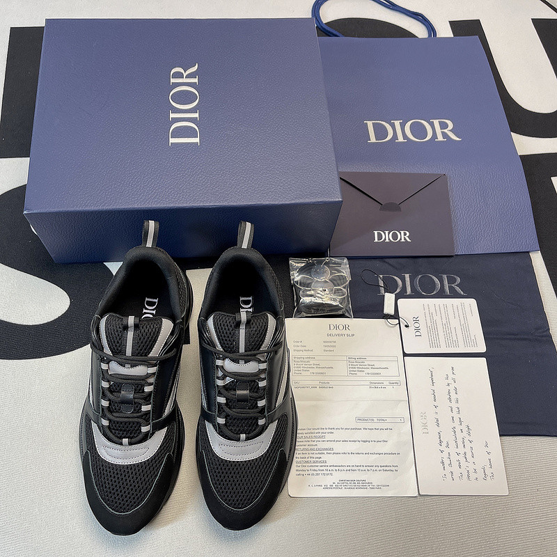 dio* homme b22 trainer sneaker