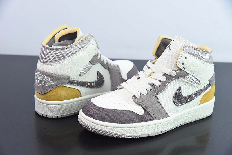 air jordan 1 mid se craft taupe haze dm9652-102