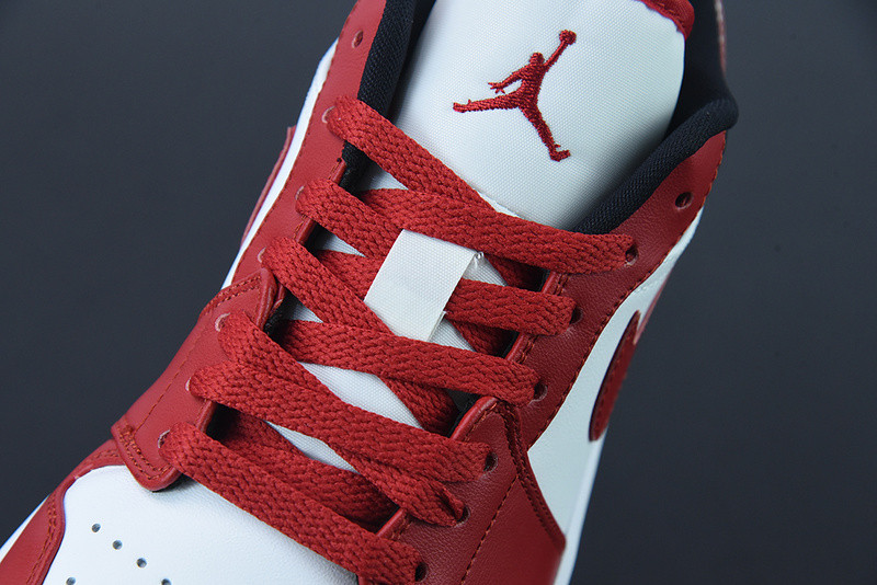 air jordan 1 low reverse black toe (w) dc0774-160