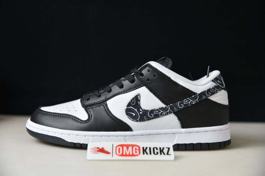 nike dunk low essential paisley pack black dh4401-100