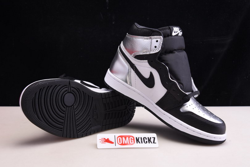 air jordan 1 retro high sliver toe cd0461-001