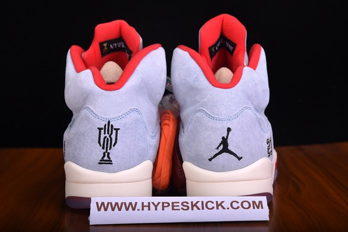 trophy room x air jordan 5 retro "ice blue" ci1899-400