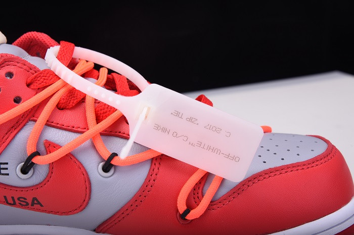 of nike dunk low leather university red ct0856-600