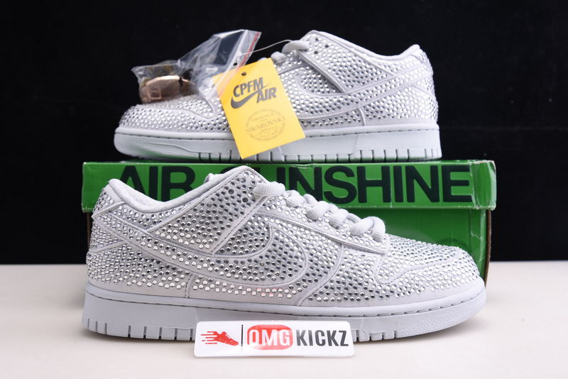 cactus plant flea market x swarovski x dunk low