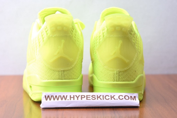 air jordan 4 retro flyknit volt aq3559-700